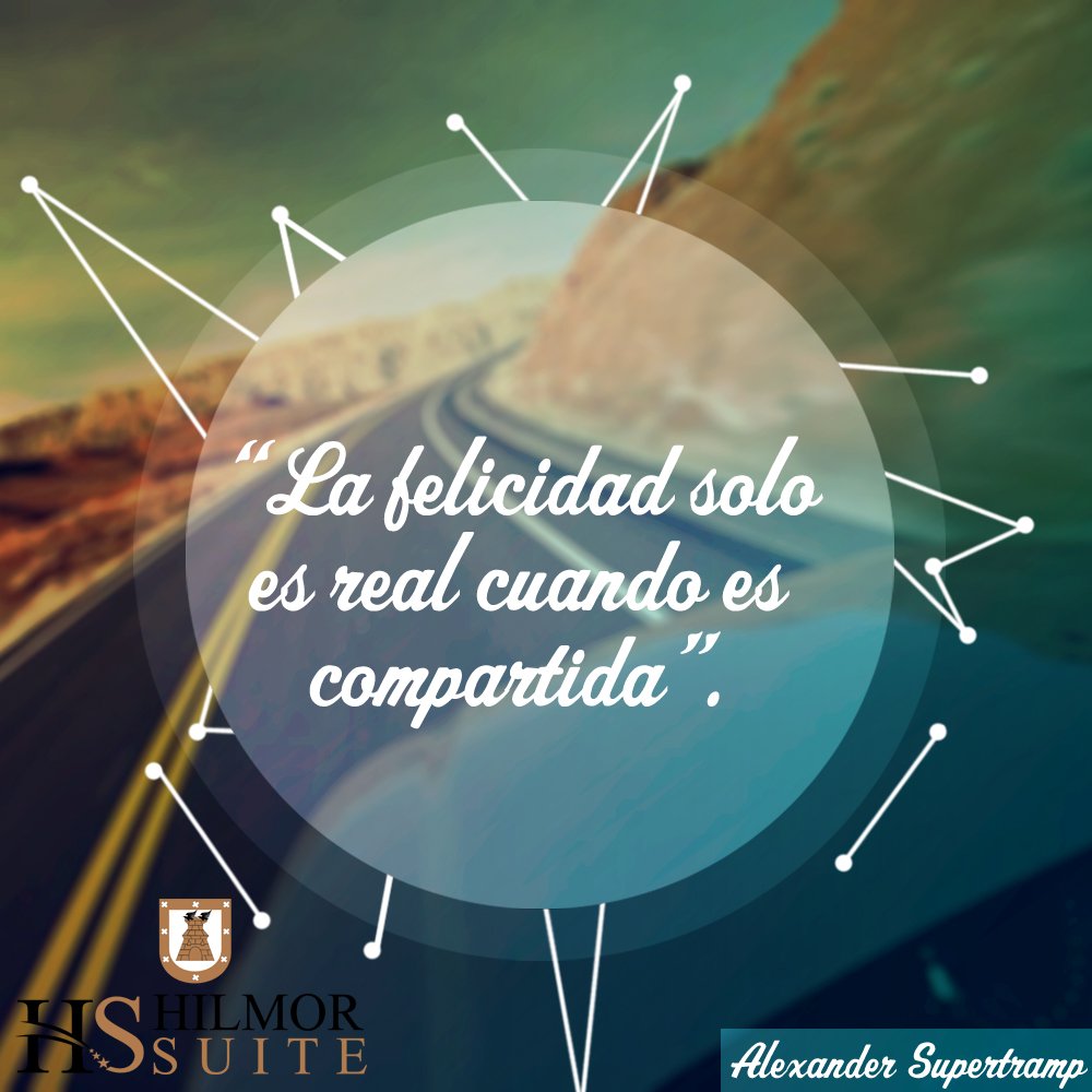 HotelHilmor's tweet photo. "La felicidad solo es real cuando es compartida"  
 #HilmorSuite #Barinas #Turismo #Viaje #Viajero #Travel https://t.co/0iiSUTveTt