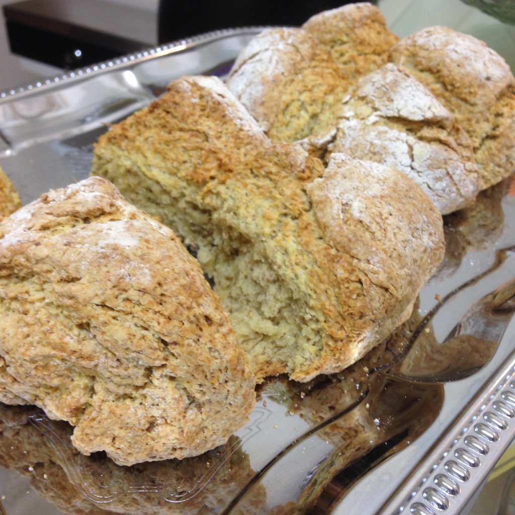 breadshare's tweet photo. #local bran scones fresh out of the oven. What are you having for afternoon tea today? #leith Jane St Shop https://t.co/r28x5zHLpZ