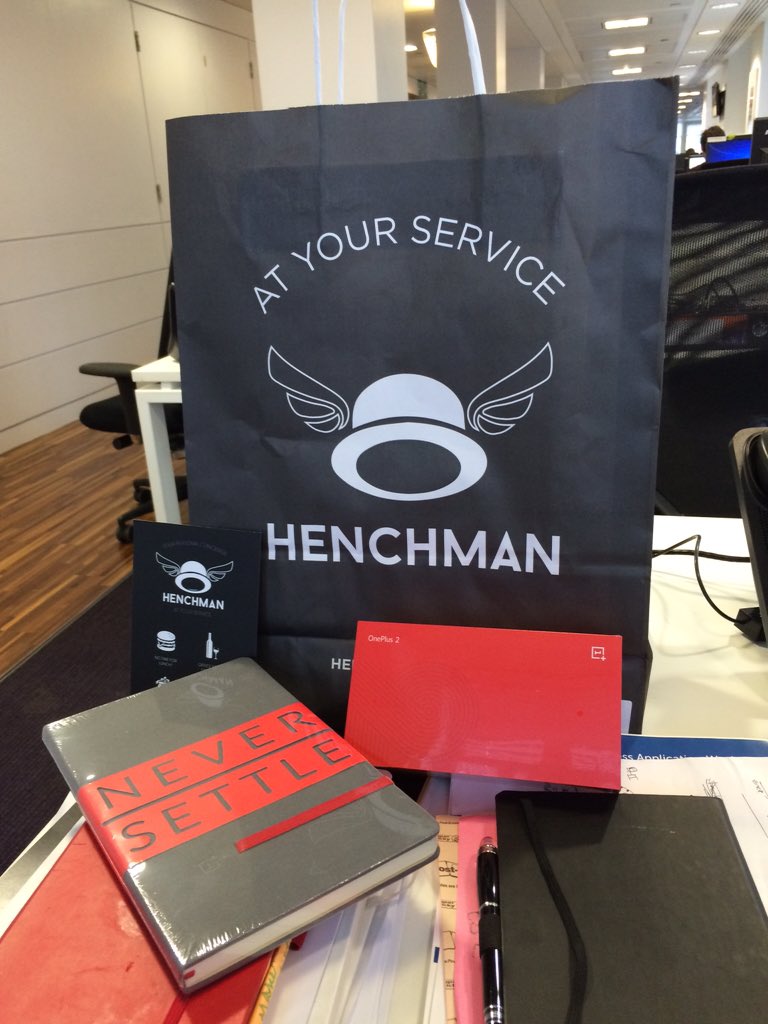 #60orfree #ThanksHenchman ordered my phone on the bus at Waterloo and it was at my office before me!
Amazing