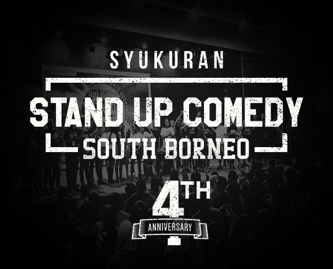 Gak kerasa Stand Up Comedy South Borneo sudah 4 tahun, besok malam Open Mic Special Syukuran 4 tahun di d'faraz cafe