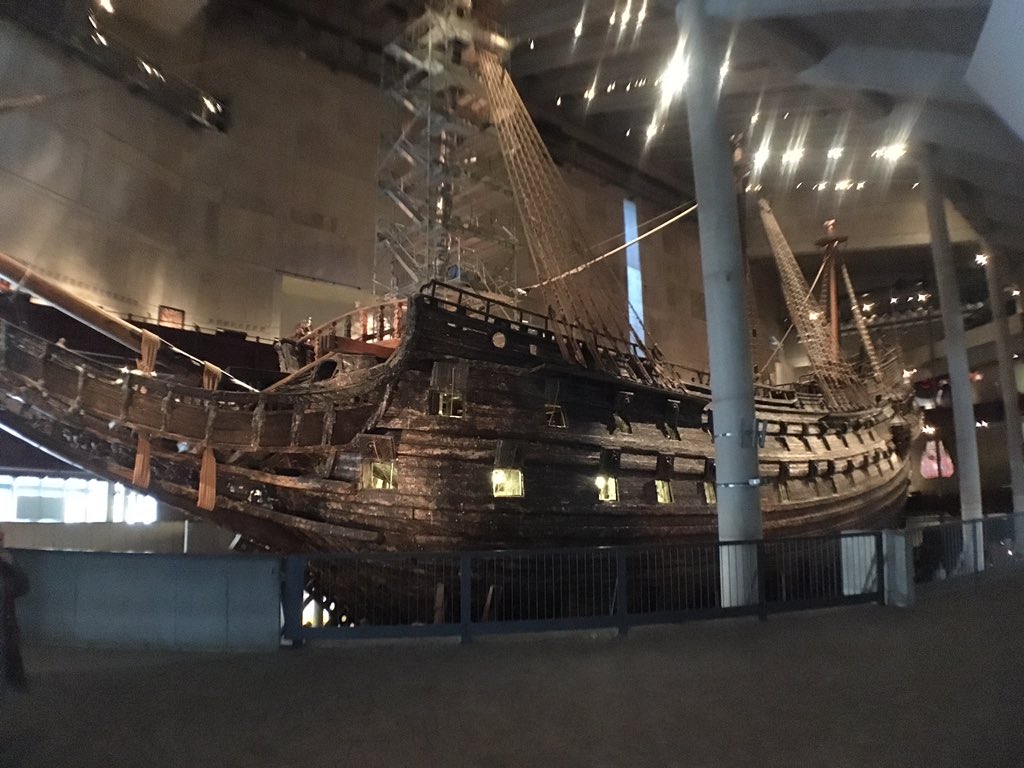 shockthomas's tweet photo. At the Vasa Museum. Unreal. #Stockholm https://t.co/Xtf00c1TAF