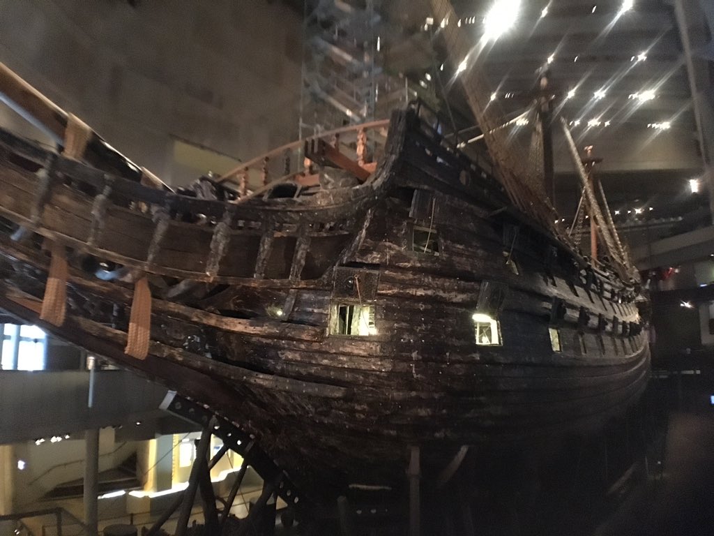 shockthomas's tweet photo. At the Vasa Museum. Unreal. #Stockholm https://t.co/Xtf00c1TAF