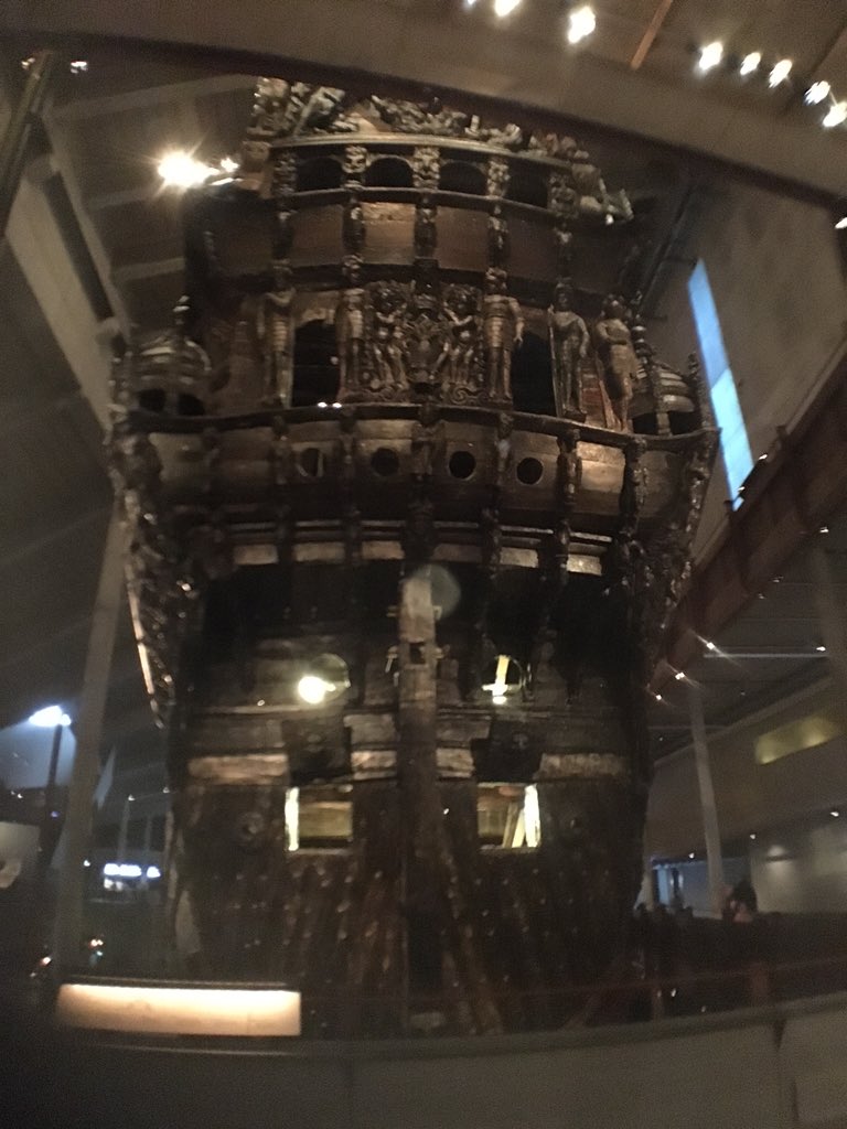 shockthomas's tweet photo. At the Vasa Museum. Unreal. #Stockholm https://t.co/Xtf00c1TAF