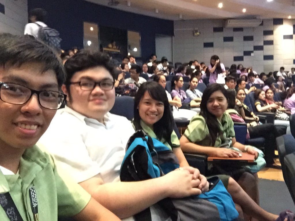 ScarletEduc's tweet photo. With STAUST at the Benavides Auditorium for Discovery Channel's Racing Extinction 😄 https://t.co/rC3BZk4R6N