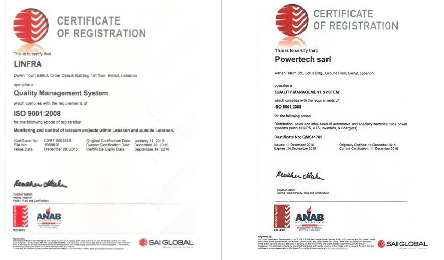 IPTpowertech's tweet photo. We've maintained our ISO Certification thanks to the efforts of all the team! https://t.co/NmIAEWgz94