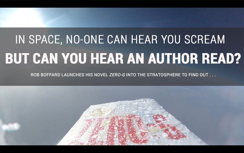 orbitbooks's tweet photo. We launched ZERO-G by @robboffard into space. Literally. Here's a summary of #ProjectZeroG https://t.co/rh04JoodXR https://t.co/dDaWkEs1i8