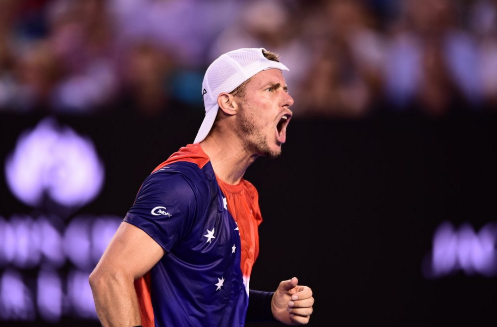 Hewitt is out! He won 999 games at the #AusOpen! What a legend! #HewBeauty
