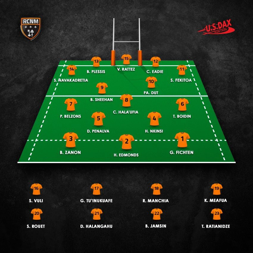 RCNarbonnais's tweet photo. #LaComposition
#RCNMUSD @usdaxrugby #ProD2 #Vendredi #17h30

#Croire https://t.co/5hYNcB22LK