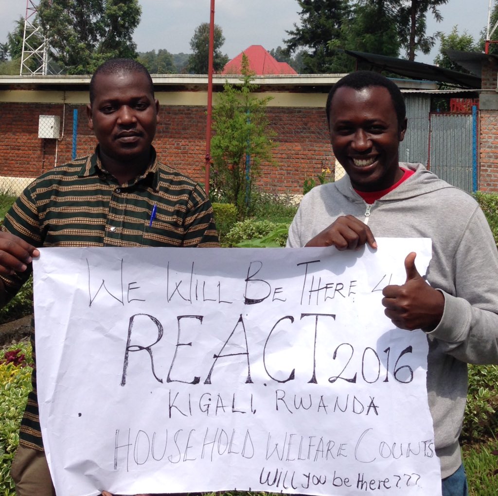vumi6's tweet photo. We be there 4 #REACT2016 coz Household welfare counts @RctD9150 @PKOloo @NorrynGloria #EngageREACT. Will u be there? https://t.co/U5F4t7l8Td