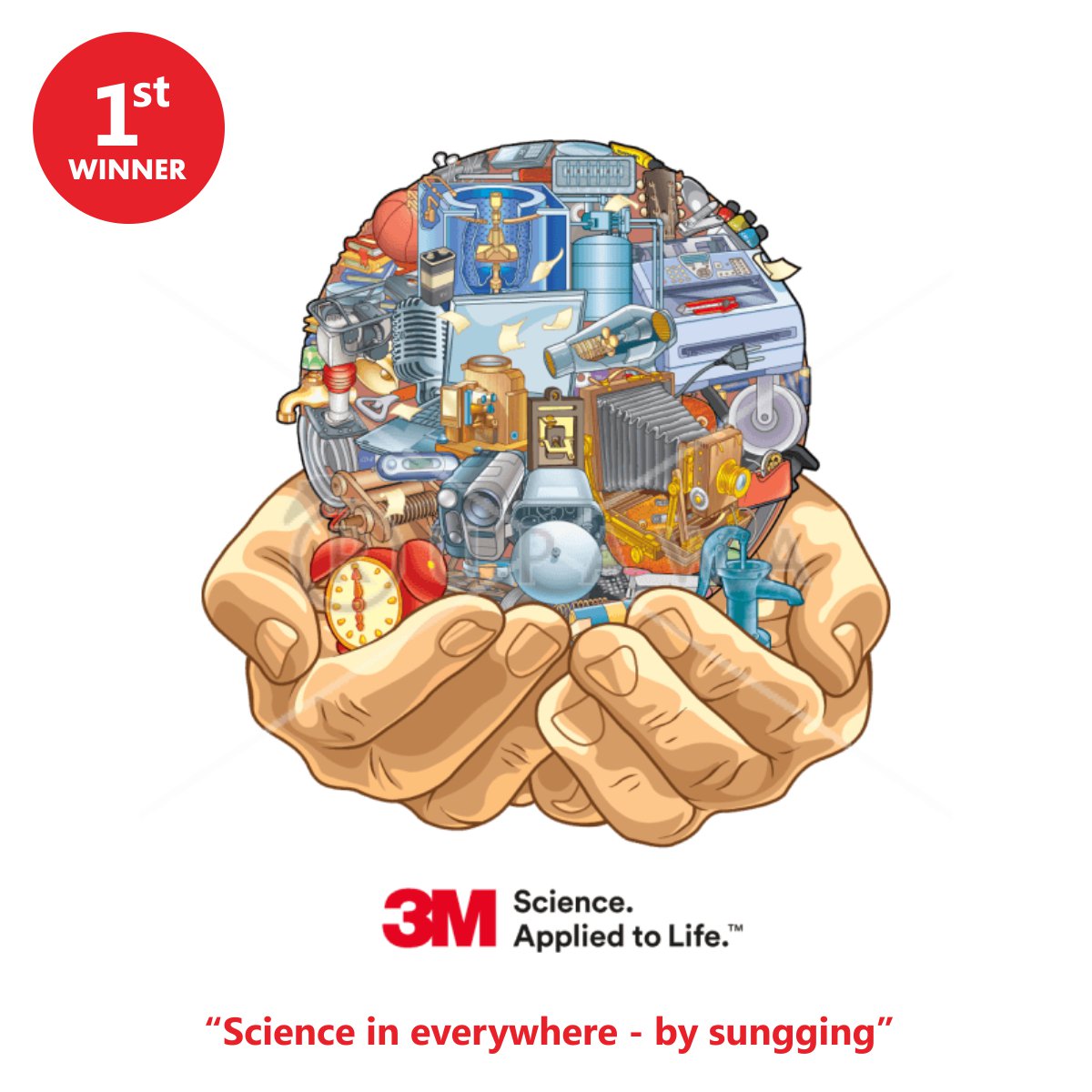 Congrats Jawara 1 #Top10 #RupKontes #LifeWith3M 
"Science in Everywhere" by Sungging :)