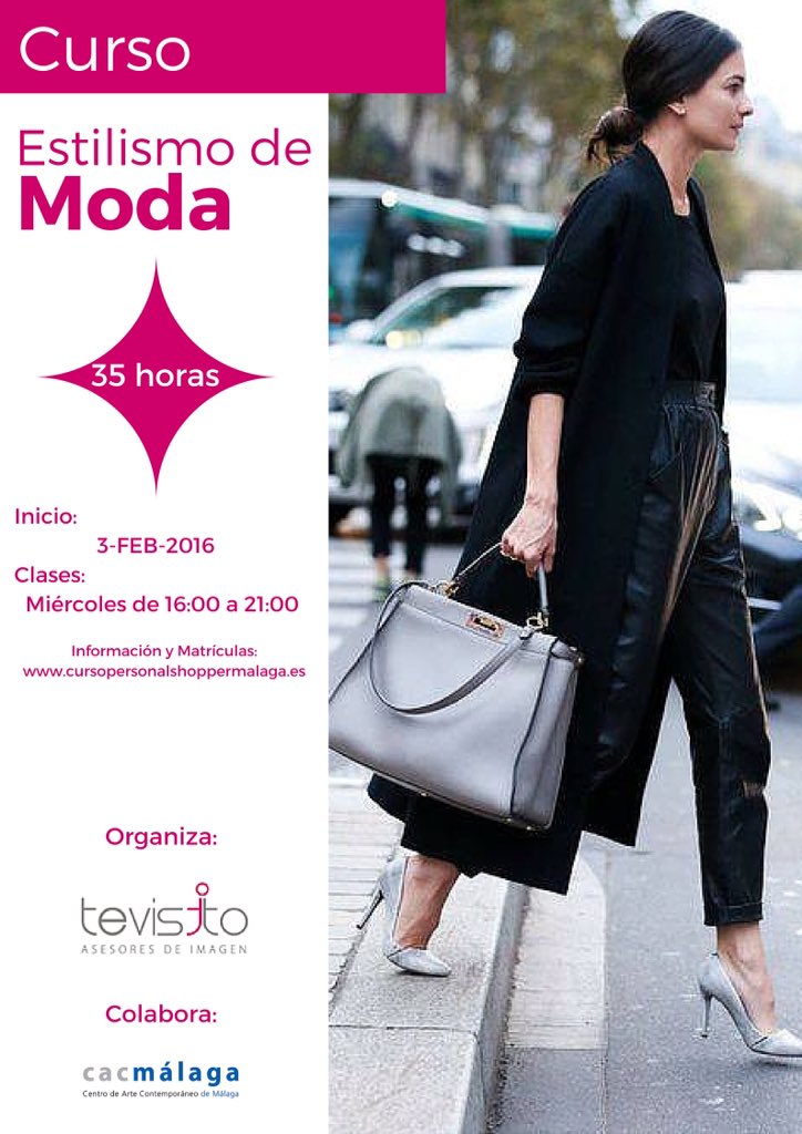 R_Alguacil's tweet photo. Abierto plazo de inscripción en Curso presencial de #estilimo de #moda. Inicio 3/02 @cacmalaga https://t.co/rY3uZjdego