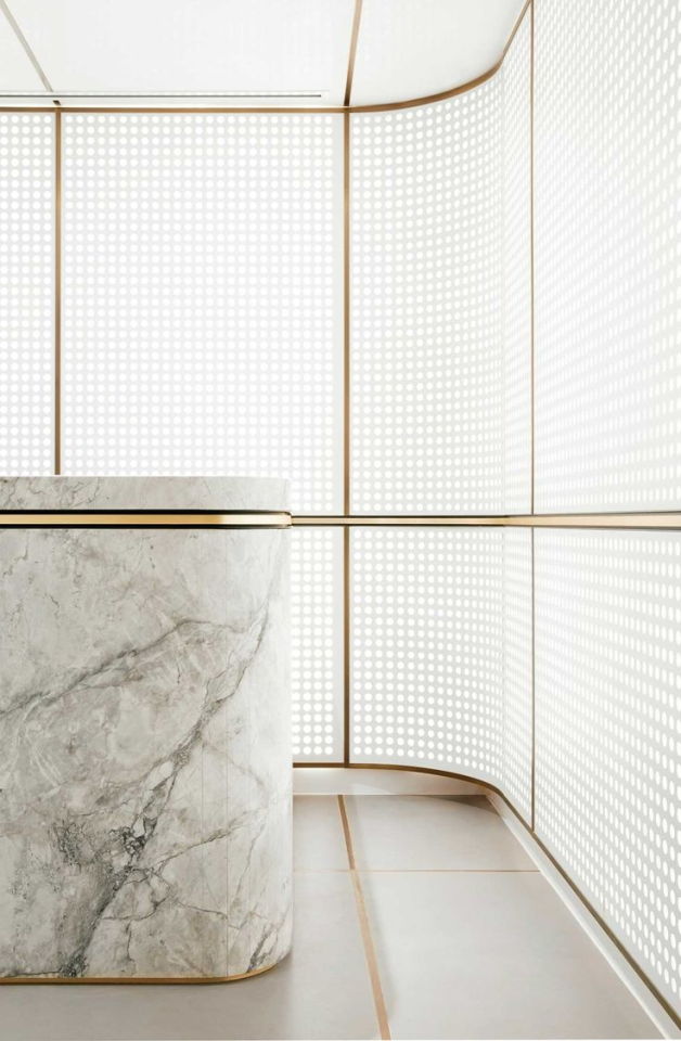 StoneAgeLtd's tweet photo. Beautiful Bianco Eclipsia Reception desk #NotByUs #Inspiration #StoneWork #Interiors #London https://t.co/k4uCpR5HU9