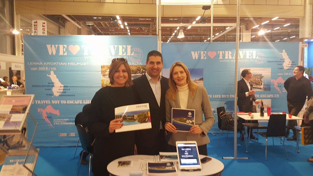 We had a great time at #matka2016 #Helsinki :). Stand 6m80 <a href="/MatkaTravelFair/">Matka Nordic Travel Fair</a>