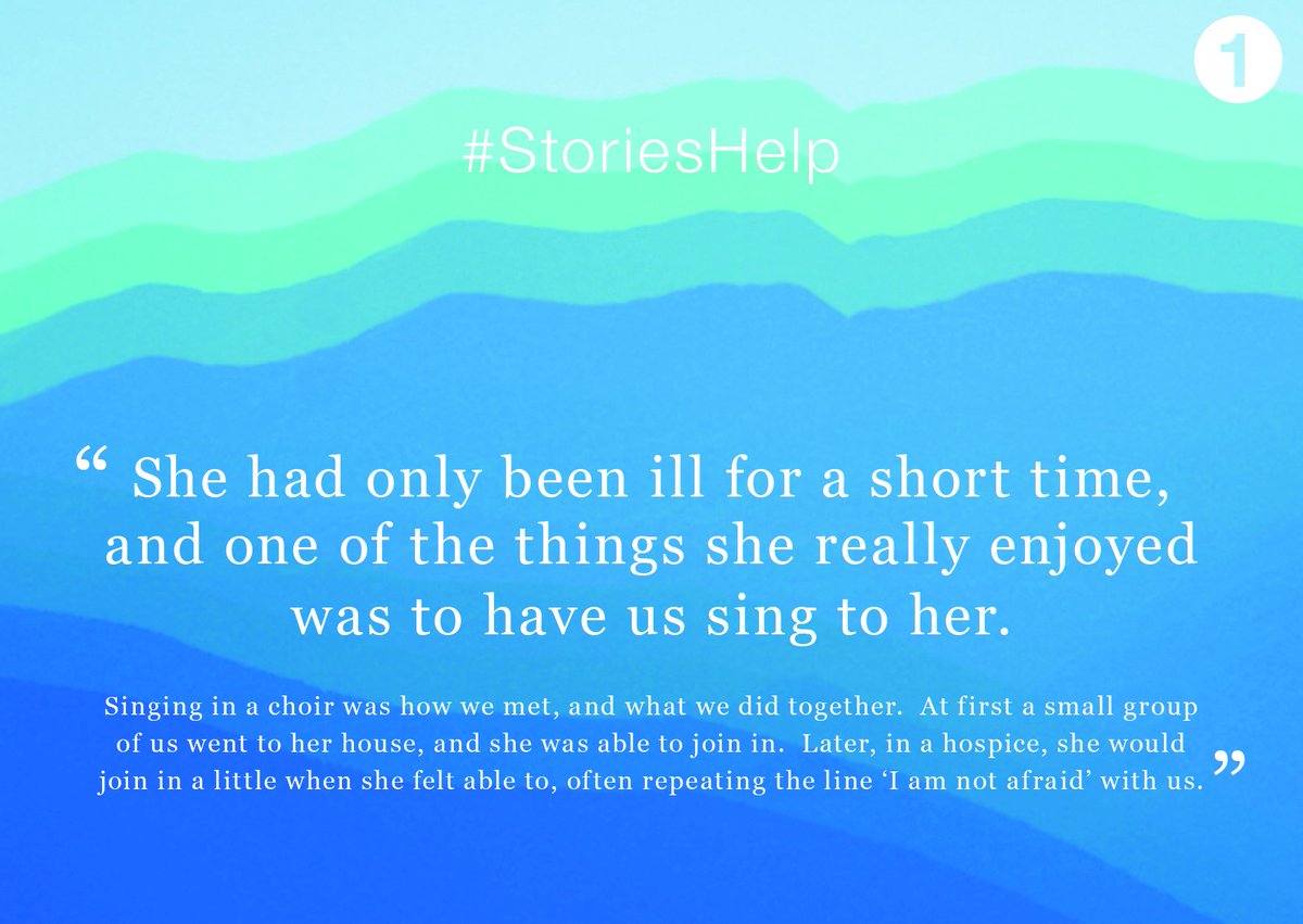 Share a story about end of life care. It's difficult, but we know #StoriesHelp. For info see betterendings.be