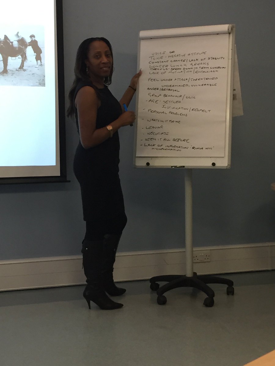 janiceroper4's tweet photo. Lively and much needed #training session Managing People Through Change @bartshealth #servicetransformationtraining https://t.co/oBiW4McvFg