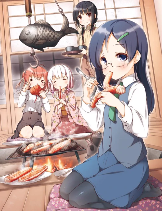 (V)o¥o(V)カニカニー #pixiv https://t.co/wD9OULlRbD 