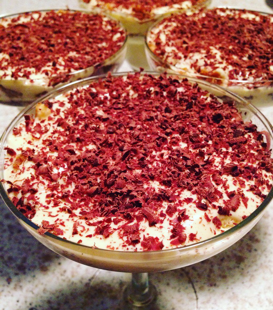 ophreak's tweet photo. Thank you, dear @margaret_fulton, for the inspiration to use pastry cream and mascarpone in my tiramisu. Genius. https://t.co/FJ3TfTFZbP