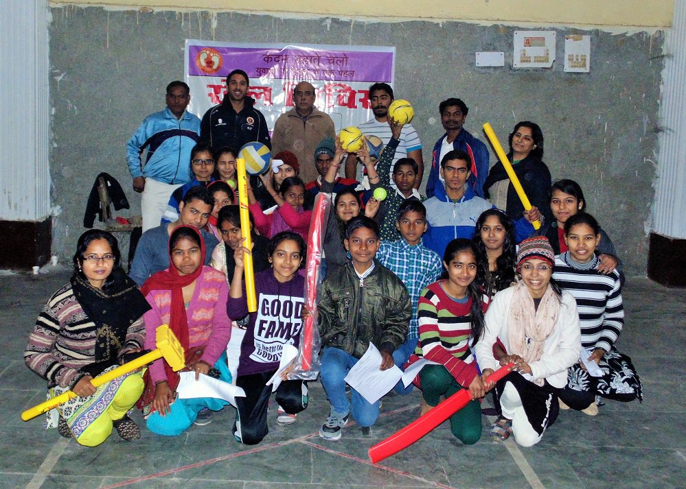 FoundationMf's tweet photo. Sport Camp with Project Partners (#pria and #prosportdevelopment) and location partner (#SamajikBadlavTrust) https://t.co/TpGsCekHbc