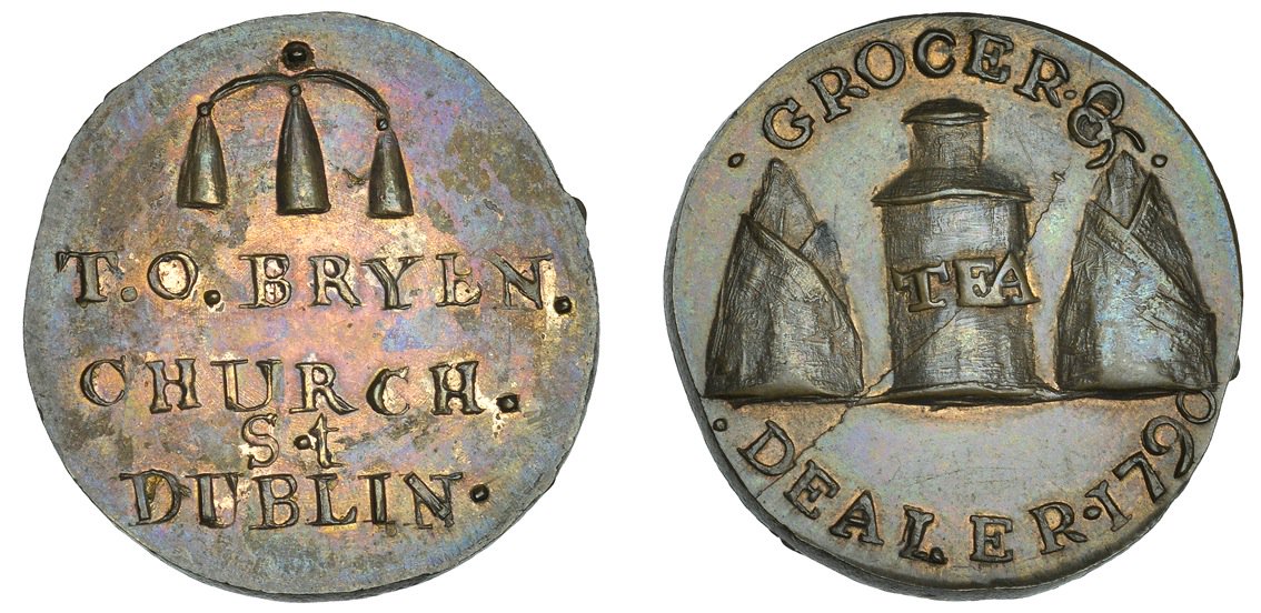 old_currency_ex's tweet photo. #catalogue and #image #library of #Irish #trade #tokens and unofficial #coinages https://t.co/wUOvFtFwIt https://t.co/SpvcRGZ1Bu