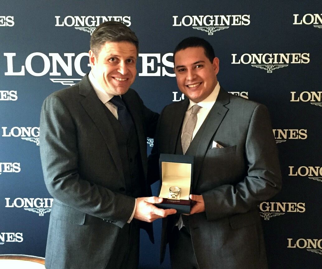SCMPRacingPost's tweet photo. Congratulations @AndrewNJHawkins, winner of #HKIR journalism award presented at @worldsbesthorse function in London https://t.co/j5oPmQPU9V