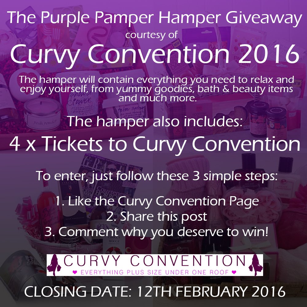 CurvyConUK's tweet photo. Have you entered our GIVEAWAY? Win 4 FREE TICKETS to @CurvyConUK on our Facebook! ❤️‍💋‍
https://t.co/kGvHkxTTK2 https://t.co/rIDpvHQMza