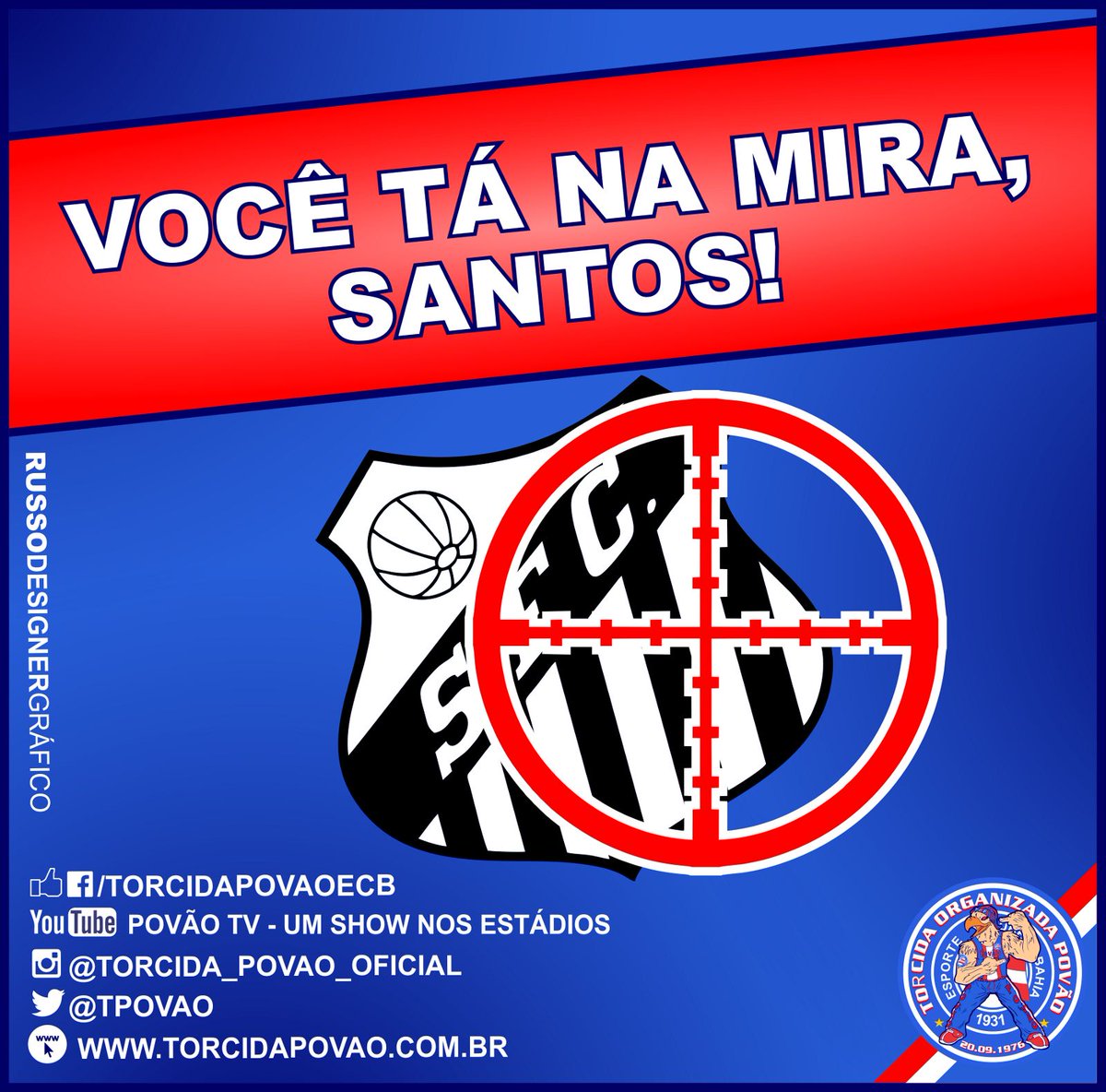 TPovao's tweet photo. Que venha o Santos! https://t.co/akfd5iYigg