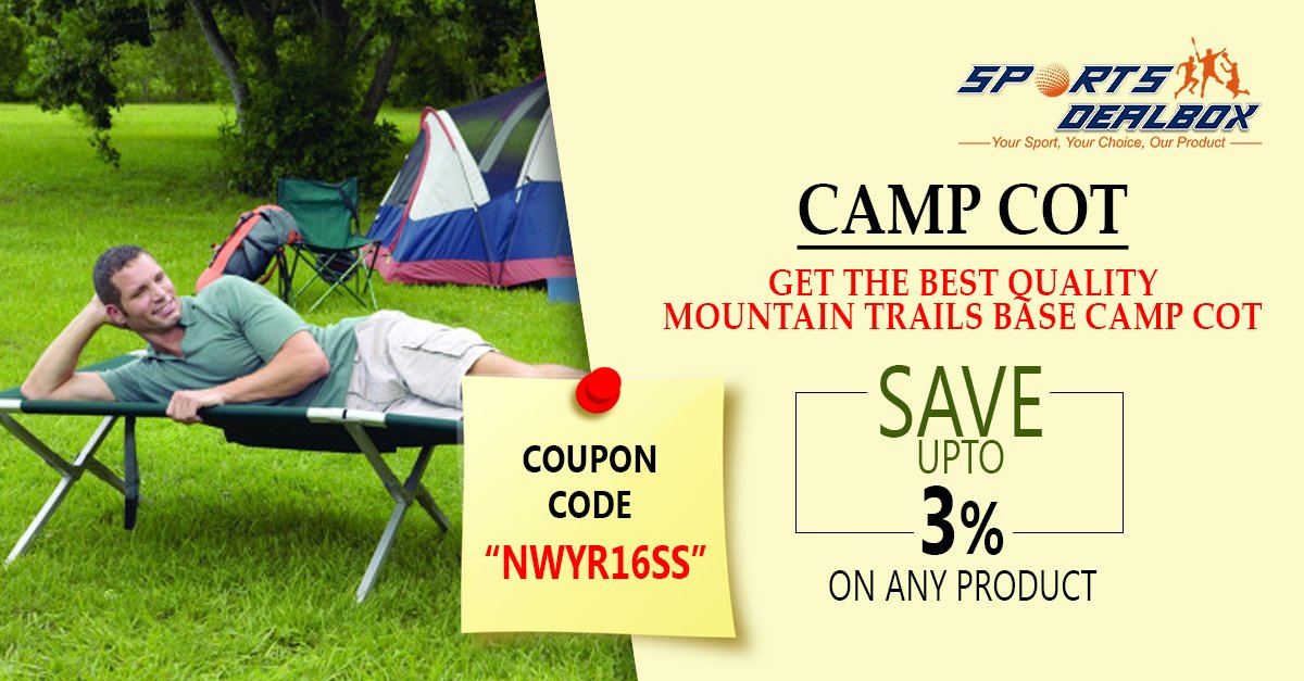mountain trails base camp cot