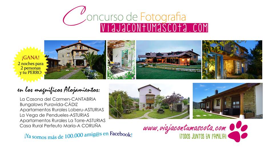 ViajaconMascota's tweet photo. CONCURSO DE FOTOGRAFIA ¡VIAJA CON TU PERRO!😃 6 Maravillosos Alojamientos
https://t.co/vrPSIpAJau …
#FITUR #Fitur2016 https://t.co/ASBt6JKxtF