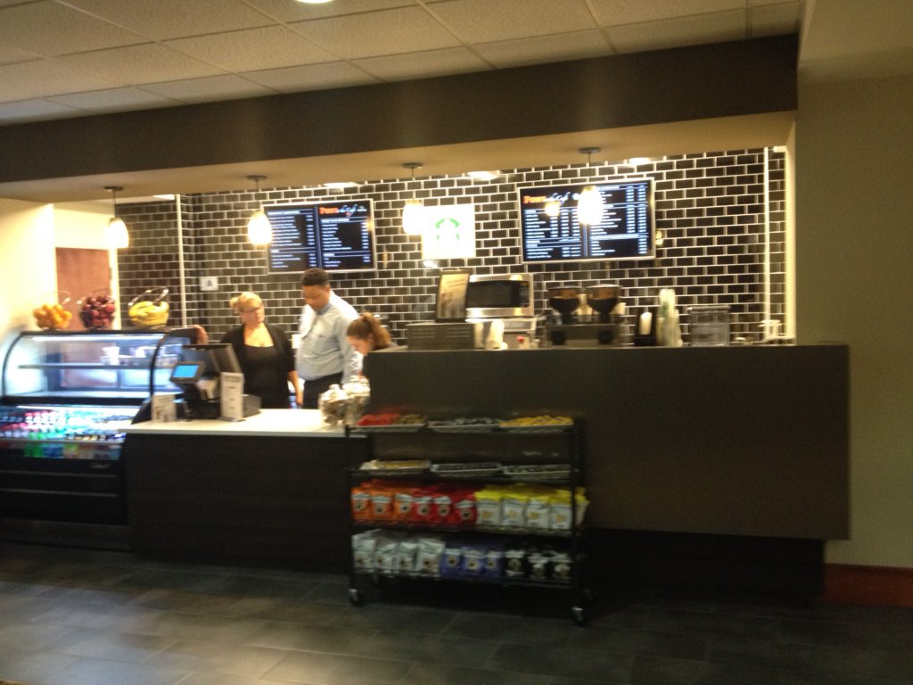 MadrenCenter's tweet photo. It's opening day at #PawsattheCafe. Schools on delay so bring the whole family for breakfast this morning! 6:30-3:30 https://t.co/JqBRQqhy0i
