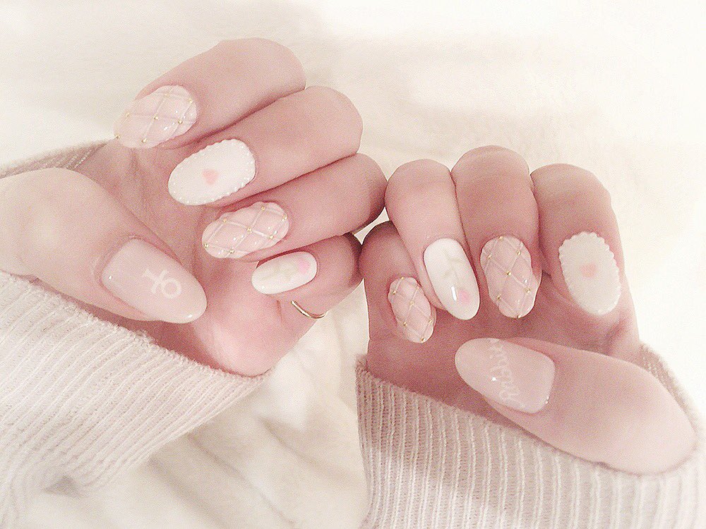 越智ゆらの ゆらゆら nail あたらしく 念願のキルティングです あとはーとと薔薇と と Rabbitのもじ おそろいで Offなるよ T Co 1inldg44ga 越智ゆらの ゆらゆら nail あたらしく 念願のキルティングです あとはーとと薔薇と と Rabbitのもじ おそろいで Offなるよ T Co 1inldg44ga