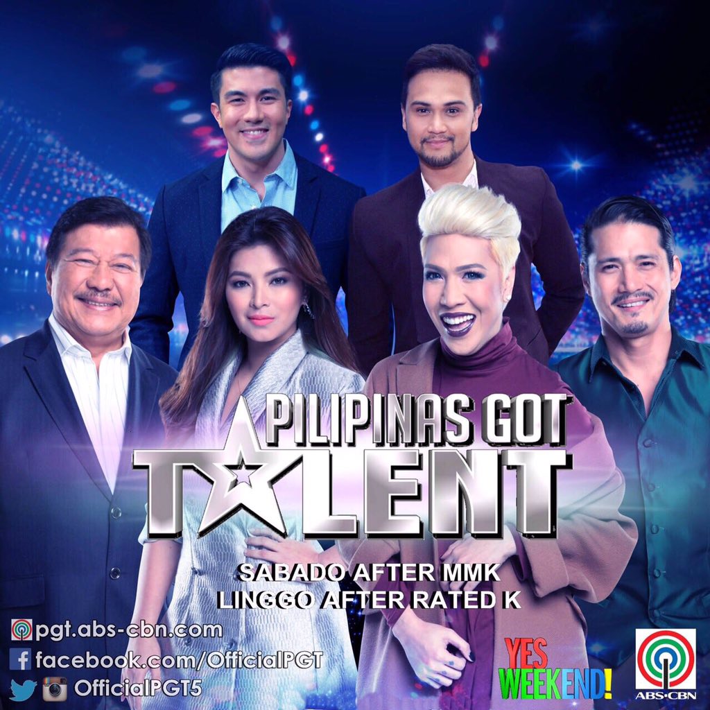 MJ Felipe on Twitter "Pilipinas Got Talent Season 5 is all set and