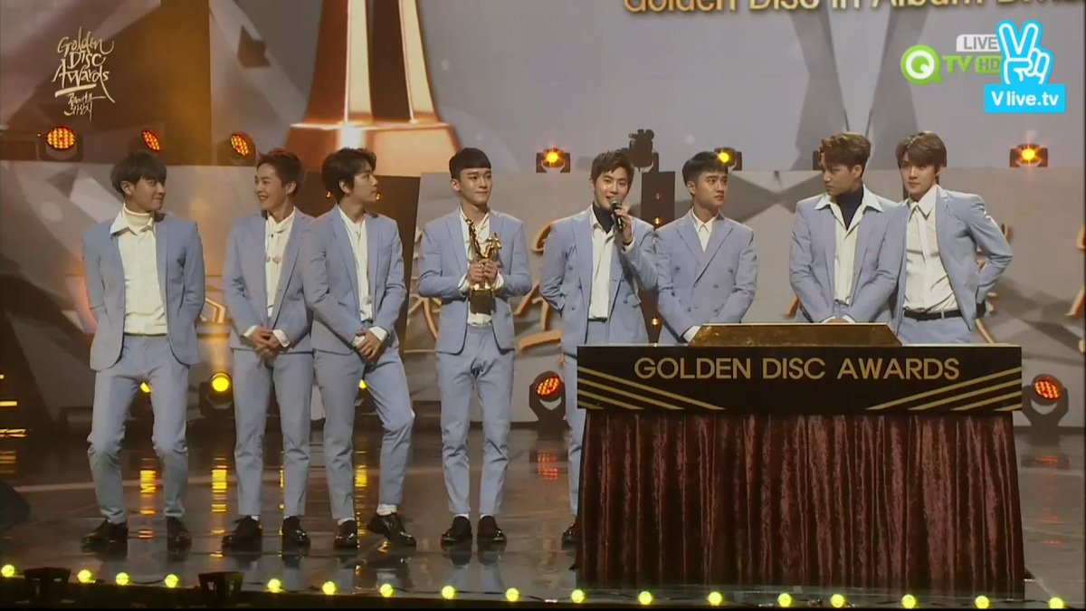 160121 2016 Golden Disk Awards EXO 본상 youtu.be/szbvC8XZIwc dailymotion.com/video/x3nmz8x