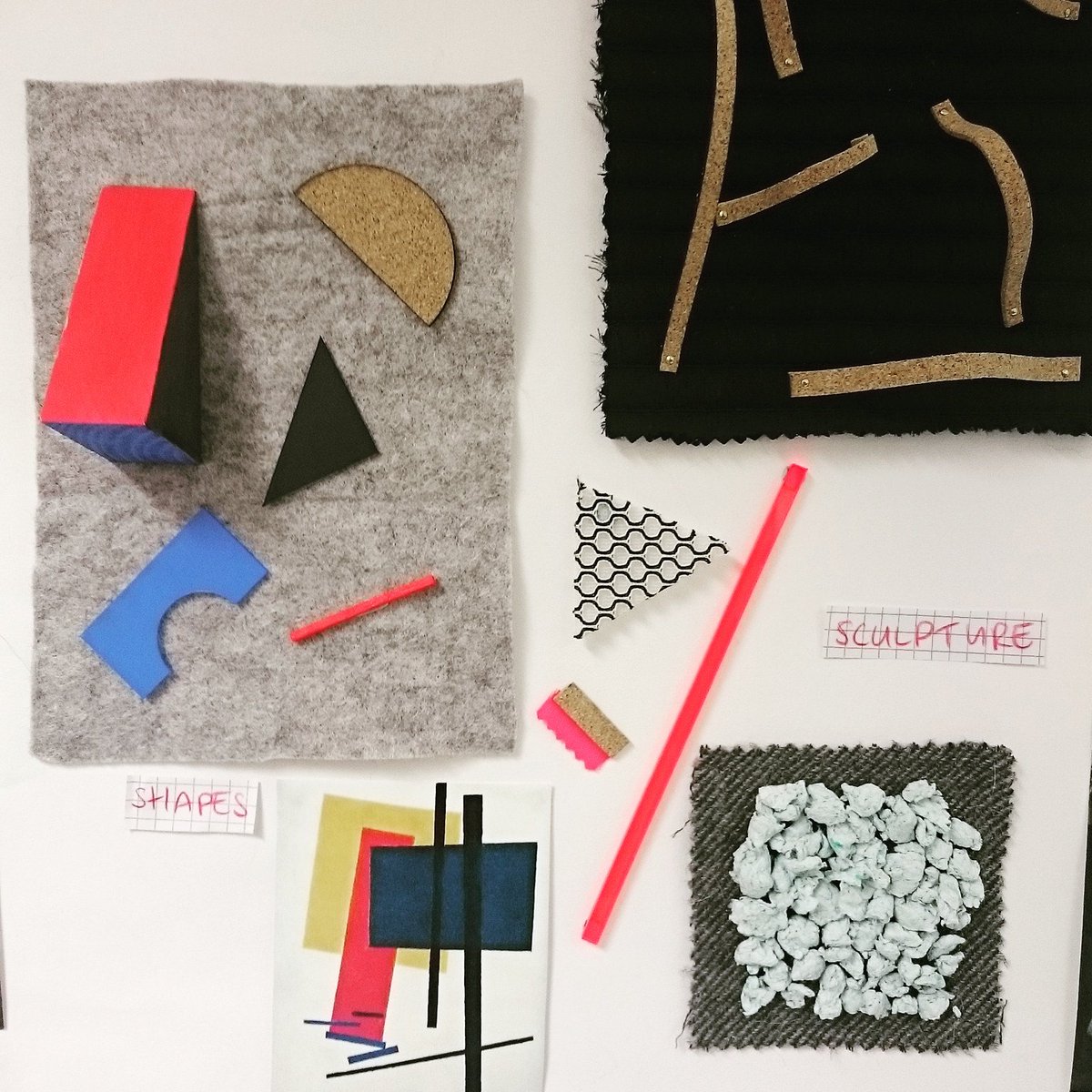 texturefactory's tweet photo. #moodboard #ideas #materials #shapes #colour #color #concept #making #surfacedesign #creativity #fabric #artstudent https://t.co/nfpfMOlORm