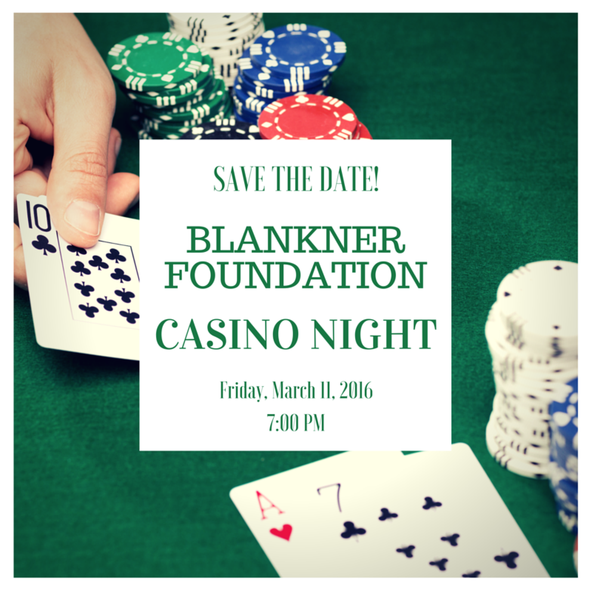 Blankner_PTSA's tweet photo. Book your babysitter now so you don't miss Blankner Foundation's Casino Night! https://t.co/ZESOgvaaEc