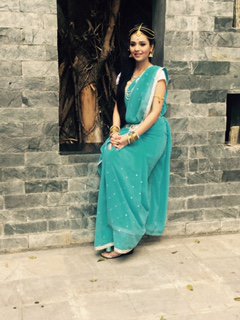 ZeeTV's tweet photo. .@mansi21forever a.k.a Parvati from #NeeliChatriWale at Ahmedabad! https://t.co/q1oB4xV8wm