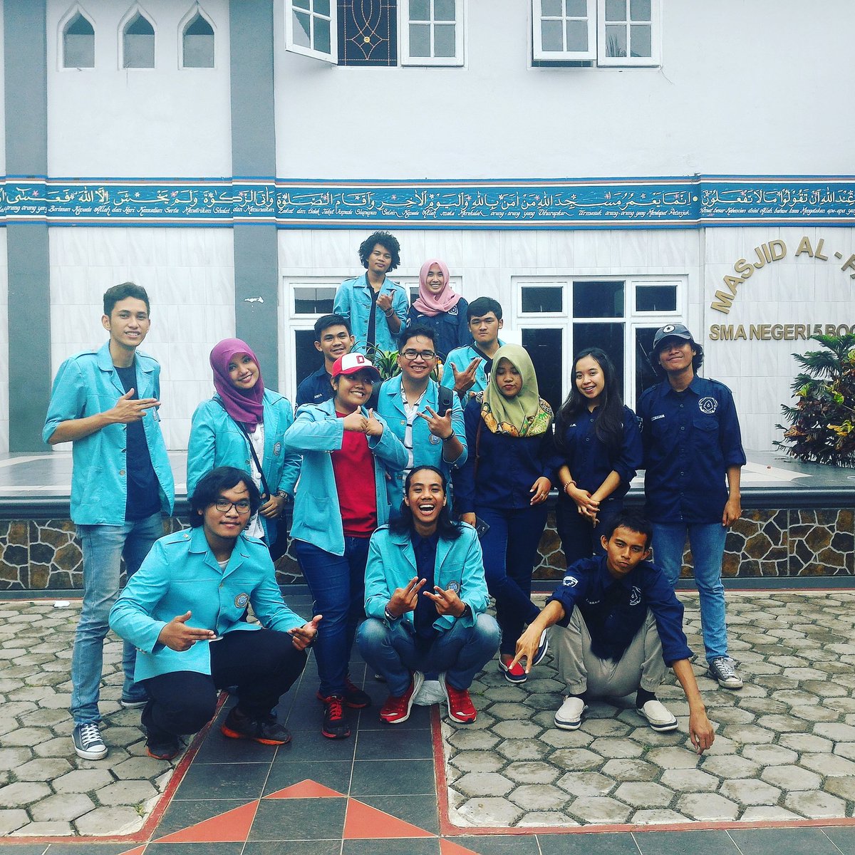 Keseruan sosialisasi di SMAN 5 Bogor