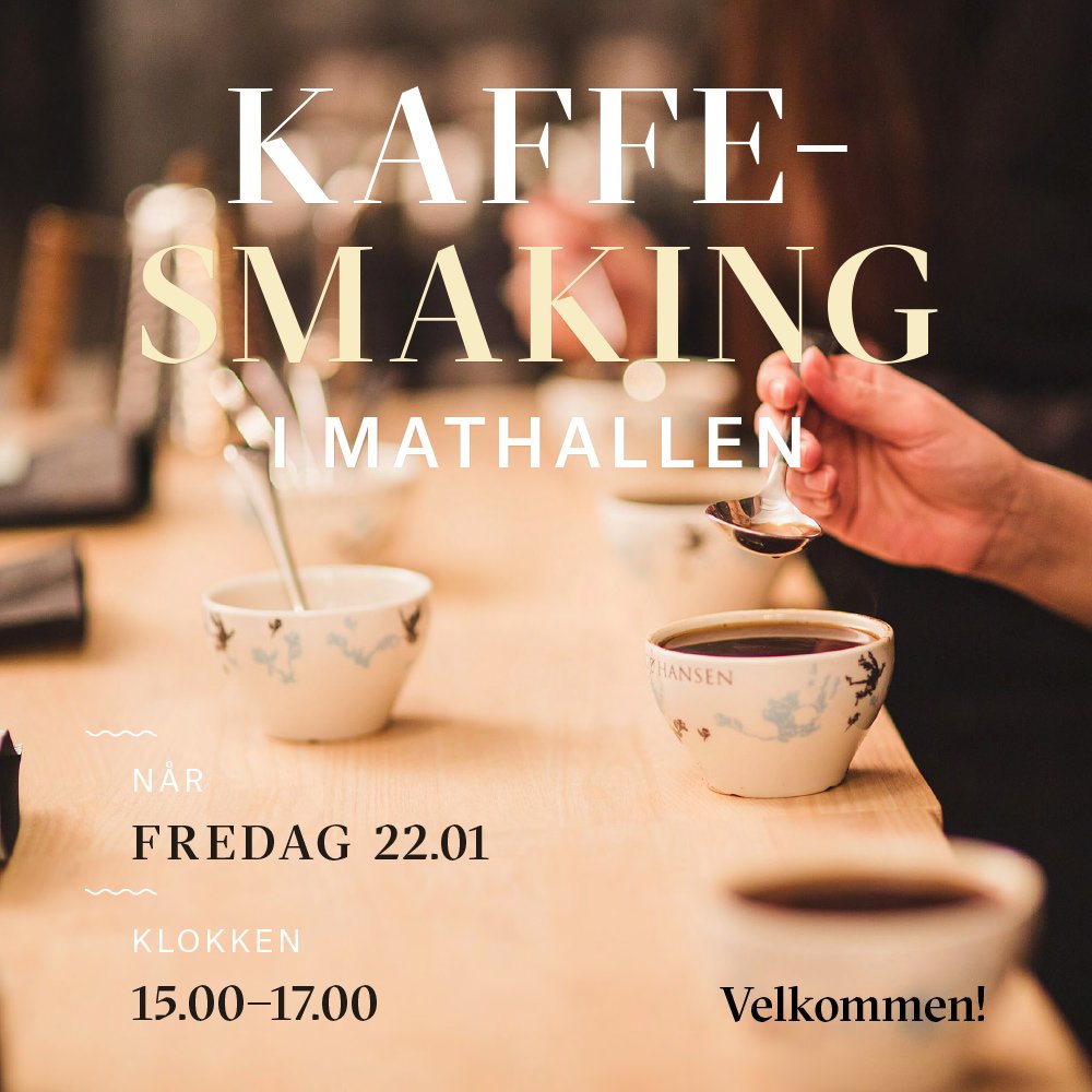 solbergoghansen's tweet photo. Cupping i @Mathallenoslo. Vi byr på mange spennende smaker, inkludert to nye mikropartier fra Colombia &amp; Nicaragua https://t.co/lvTJ2Wodji