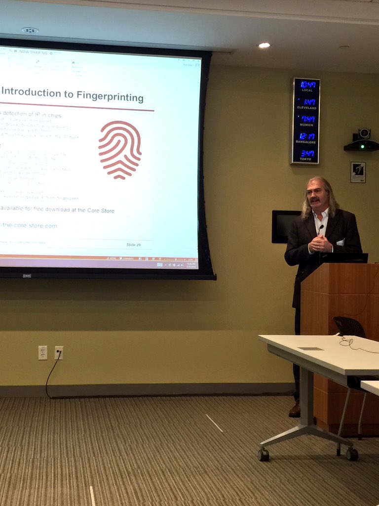 ipextreme's tweet photo. Huge step in IP security: fingerprinting. Info at https://t.co/lLkAwrdkkE @the_core_store @warren_savage @GlobalSemi https://t.co/1T5VDHfR3s