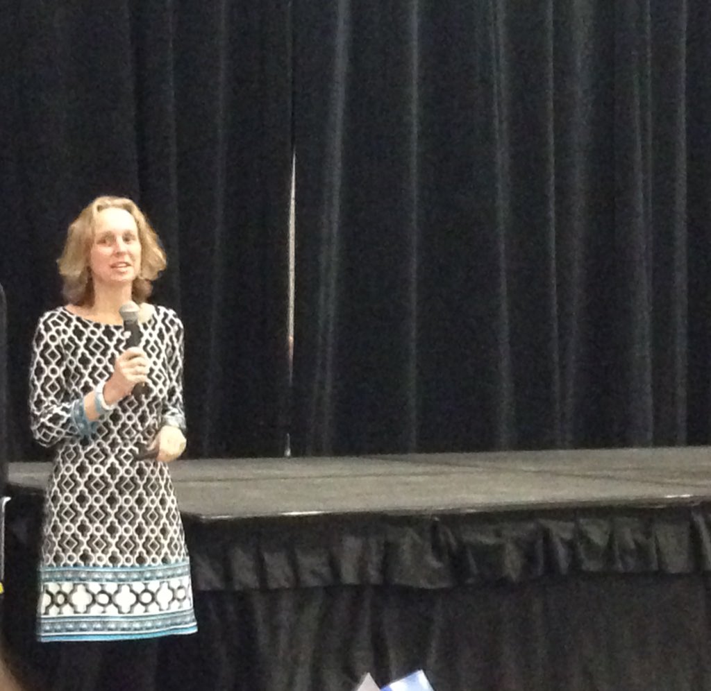 Greater_StCloud's tweet photo. .@RoseMcKinneyPR takes the stage to talk about personal and employer branding! #TalentSummit16 https://t.co/SoLjn8ZMCy