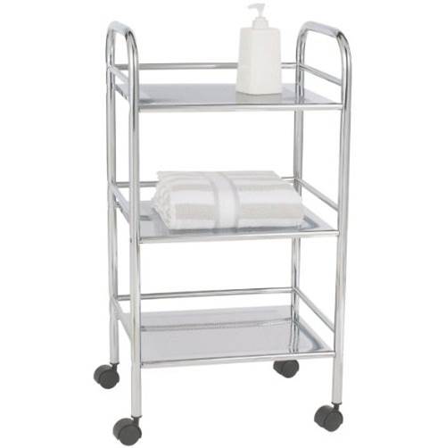 WenkoUSA's tweet photo. Wenko has the perfect solution for your bathroom!!The Exclusive Chrome Cart! #bathroomdecoratingideas #thursdaytreat https://t.co/aZSsDmV901