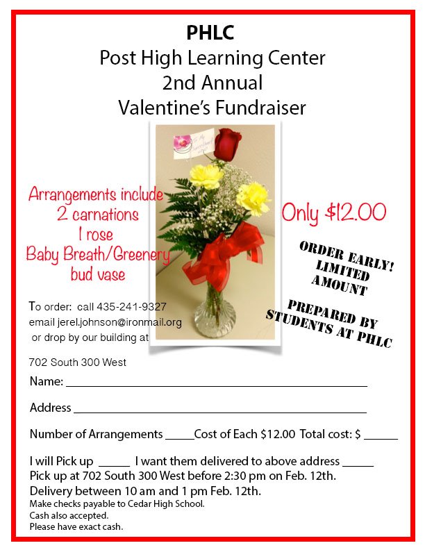 posthlc's tweet image. The Post High Learning Center is gearing up for the 2nd annual Valentine&apos;s Fundraiser. 
goo.gl/sXQz3m.
