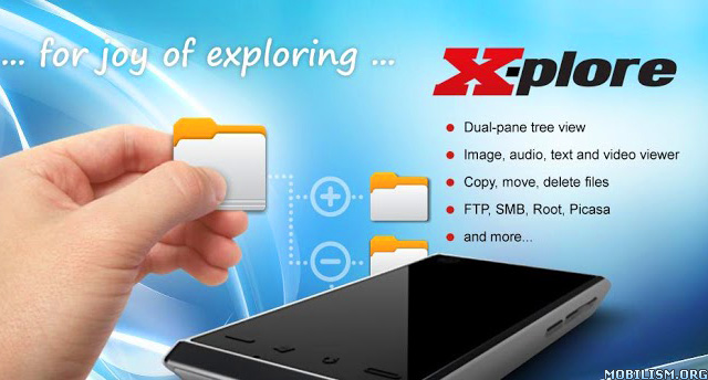 X-Plore File Manager review! bit.ly/1RBKYxd Superb file manager! #MobilismReviews #Android #Reviews #Apps