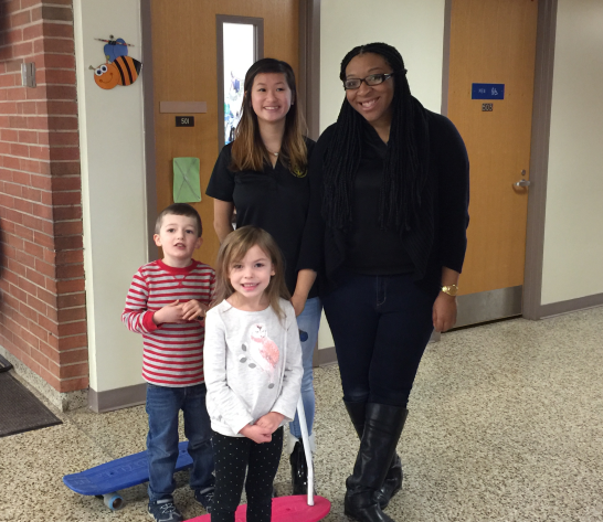 BCSDGinther's tweet photo. Our neighbors, @brockport working with UPK, K &amp; Gr. 1 students! #CollegeAtBrockportRAs https://t.co/hG8j4UPU1H