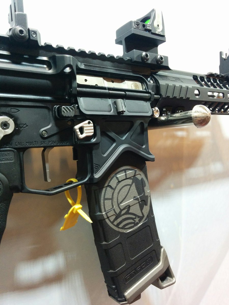 TT-AR-15 @BattleArmsDev @nssfshotshow straight lever looking sweet