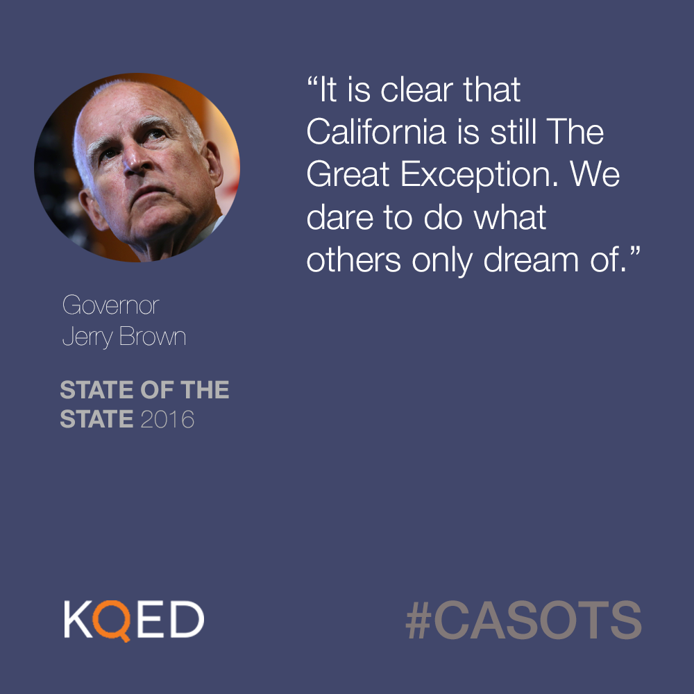 KQEDnews's tweet image. Agree or disagree with @JerryBrownGov ?