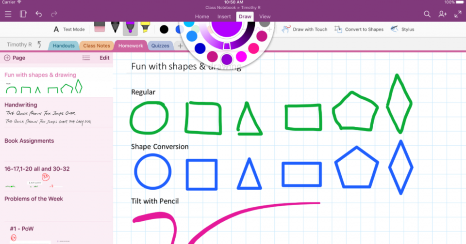 Use your Apple Pencil to draw all over Microsoft Office apps