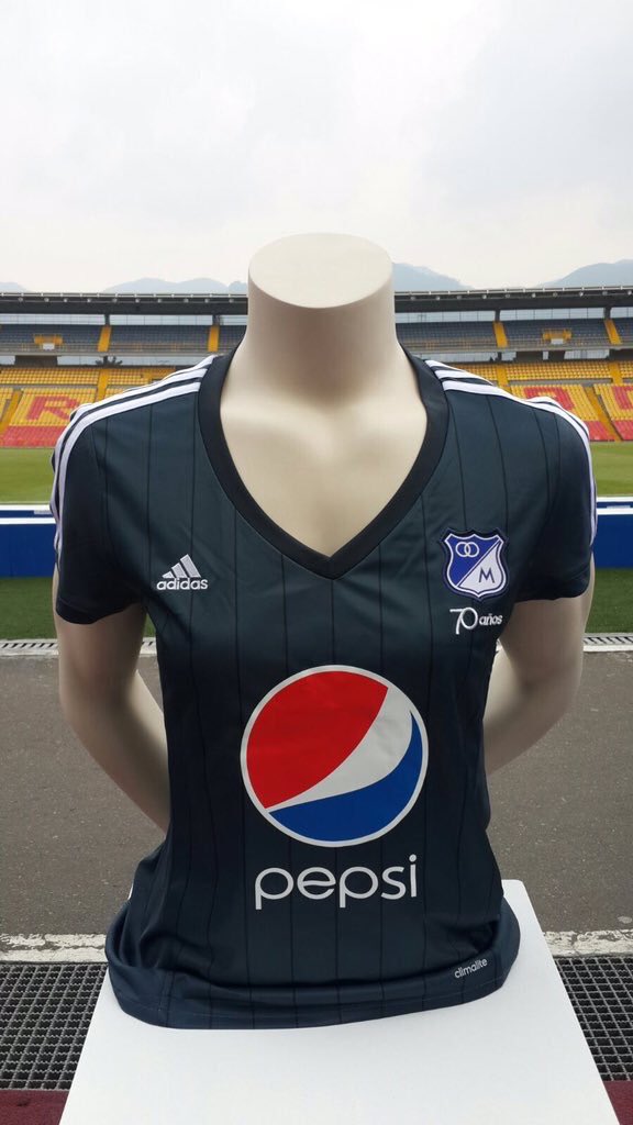 camiseta millonarios mujer