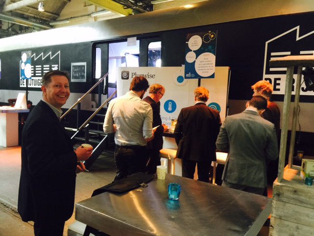 Plugwise's tweet photo. Wil je meer weten over #Anna en de #Plugwise producten? Wij staan klaar voor jou op het #ambitieplein! @MVO_NL #NE16 https://t.co/7Kr9VnEl2Q