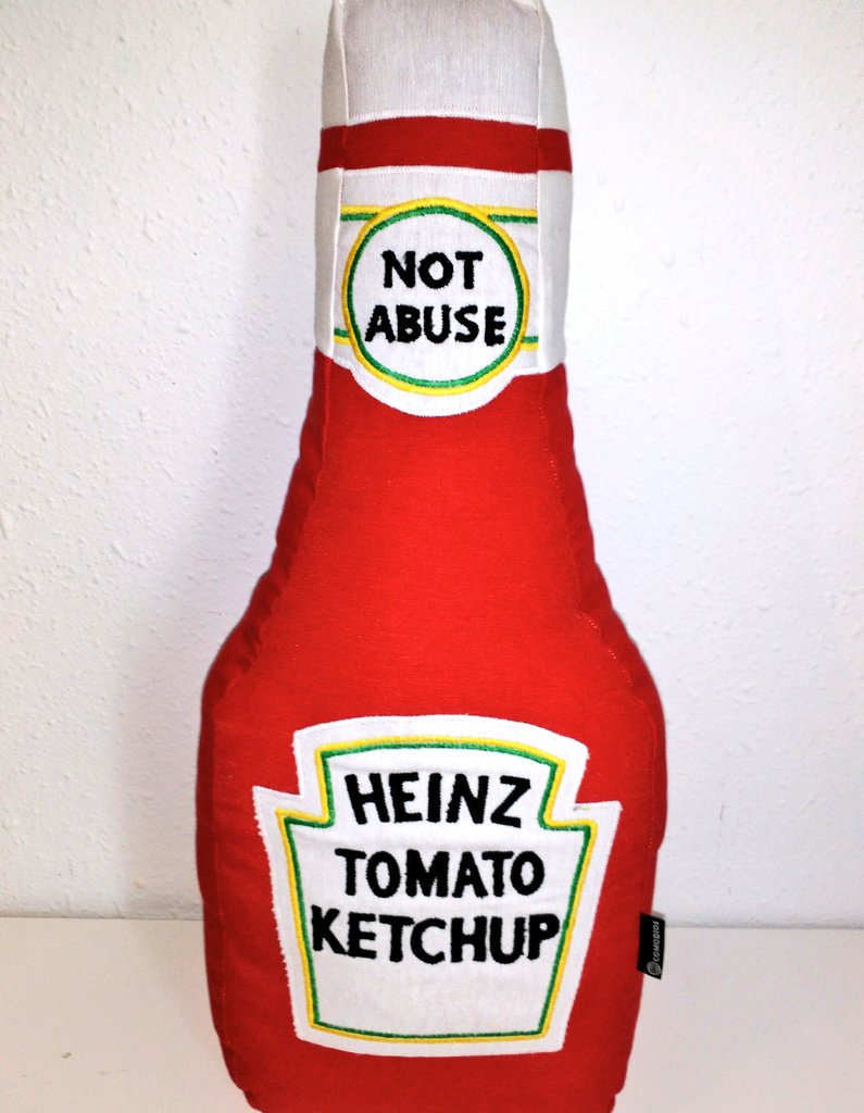 ComodiosCojines's tweet photo. Si le pones #ketchup hasta al cocido de la abuela, te gustará este #cojín para salsear tus https://t.co/KGAH5iv28p https://t.co/zYmxrnyQzX