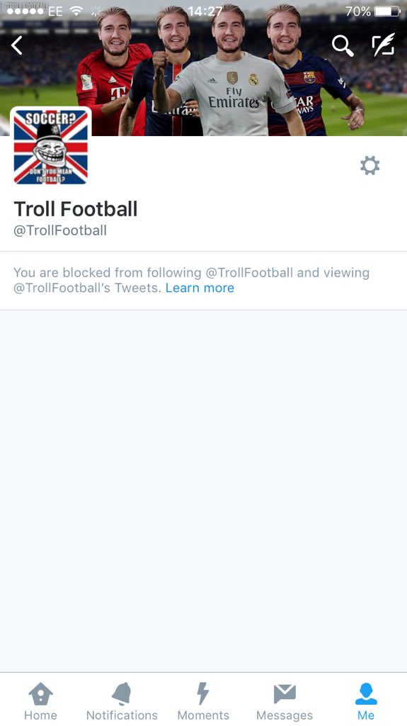 clikbaitexposed's tweet image. Blocked already after 30 mins 🦁💯 @ClickBaitExpose @Stop_ClickBait